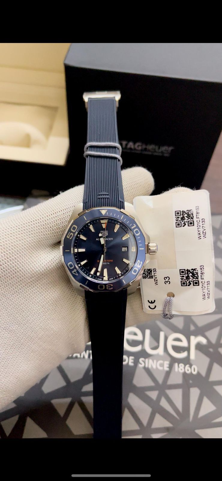 Tag Heuer Aqua racer WAY101C.FT6153 - Image 4