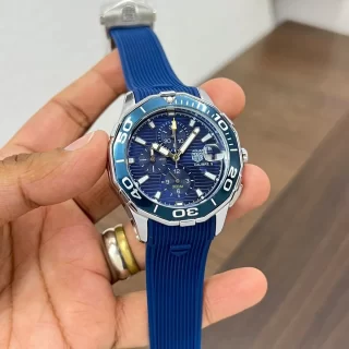 Tag Heuer Aqua Racer Chronograph (Blue)