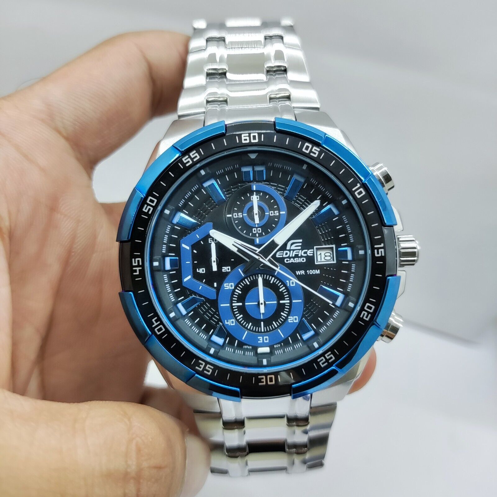 Casio Edifice EF-539D (SL-BL) - Image 3