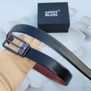 Mont Blanc Leather Reversible Belt (SQ)