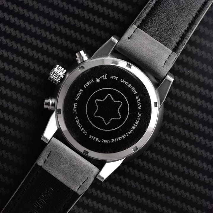 Mont Blanc Swiss (Gray-Leather) - Image 3