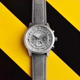 Mont Blanc Swiss (Gray-Leather)