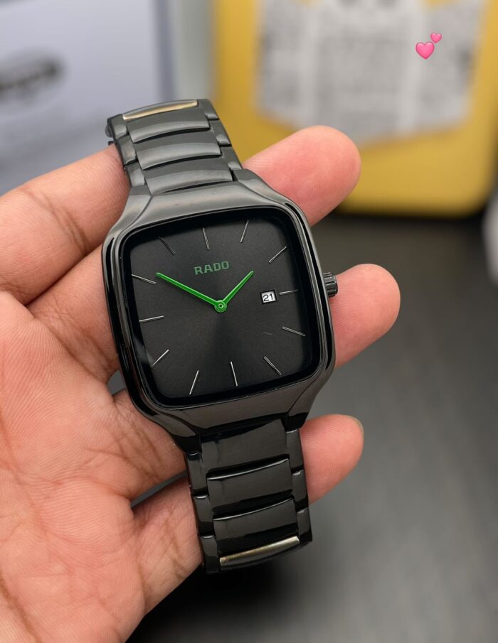 Rado True Square R27047902 Green Needle