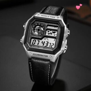 Casio Illuminator Leather AE-1200WHD (SL-B)