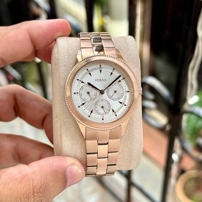 Fossil Quartz Movement BQ3993 (G-W)