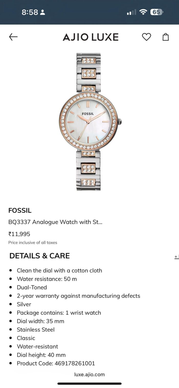 Fossil Karli BQ3337 (W) - Image 3