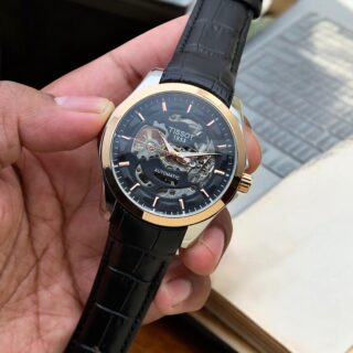 Tissot Skeleton Automatic Leather Belt (G-B)