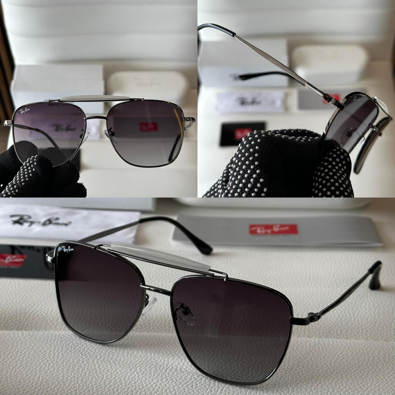 Ray-Ban Pilot Aviator (B-W) - Image 4
