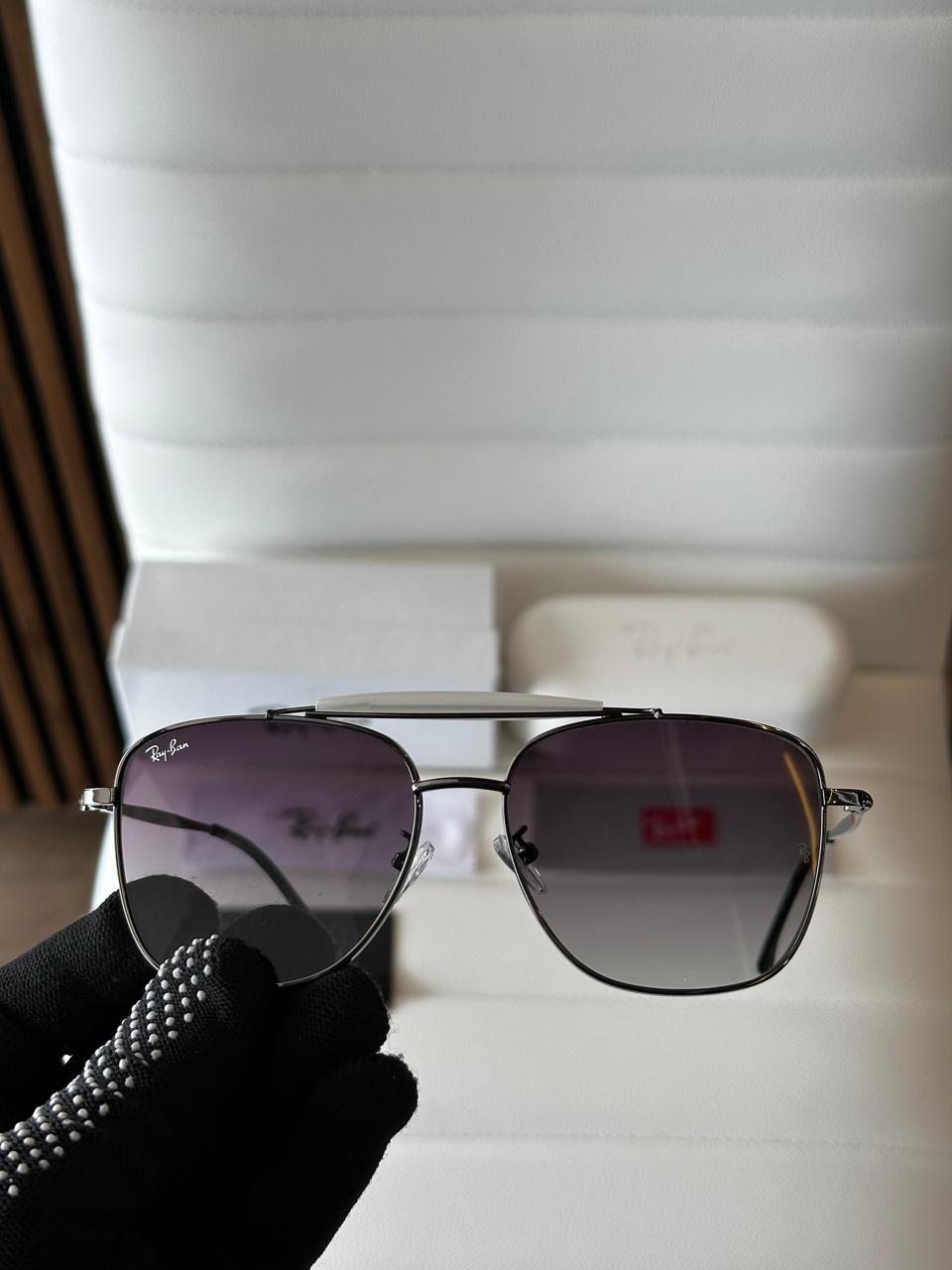 Ray-Ban Pilot Aviator (B-W) - Image 2